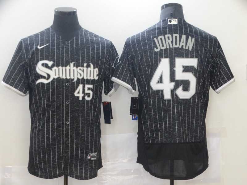 White Sox 45 Michael Jordan Black 2021 City Connect Flexbase Jersey,We sell and wholesale White Sox 45 Michael Jordan Black 2021 City Connect Flexbase Jersey on line form chian!